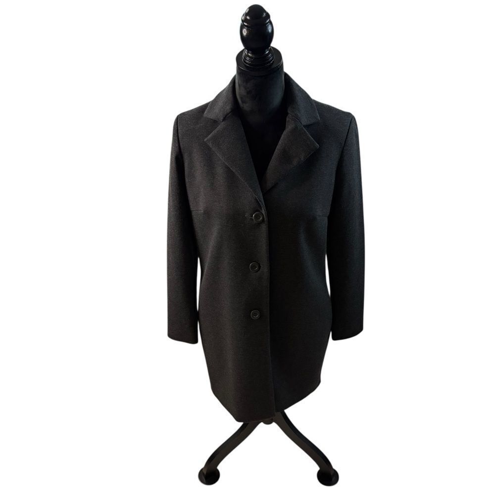 Vintage Spiegel Dark Gray Fully Lined Women's Coat in Size 6